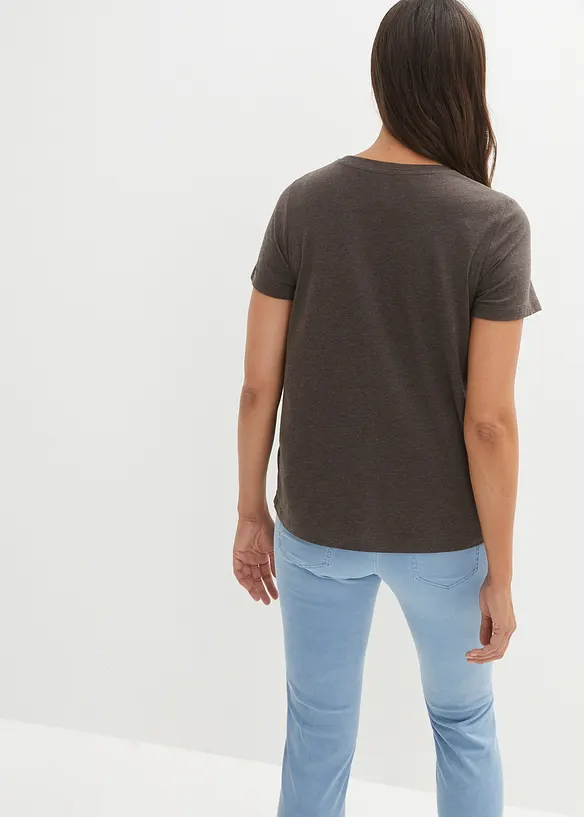Maglia prémaman / da allattamento 2 in 1 in cotone biologico (pacco da 2), bonprix