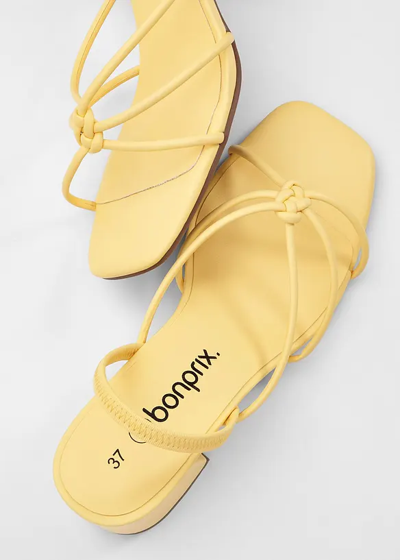 Sandali con tacco, bonprix