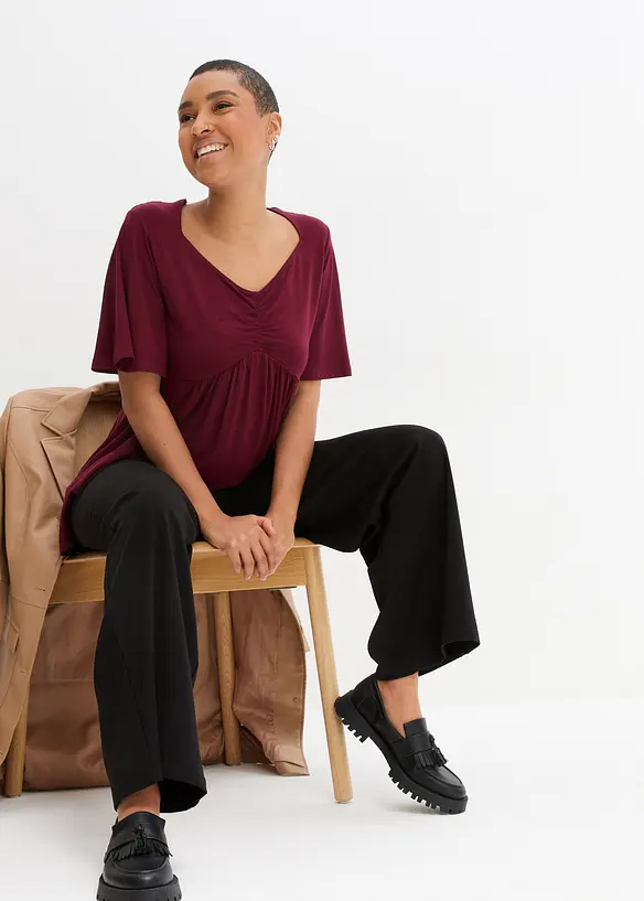 T-shirt svasata, bonprix