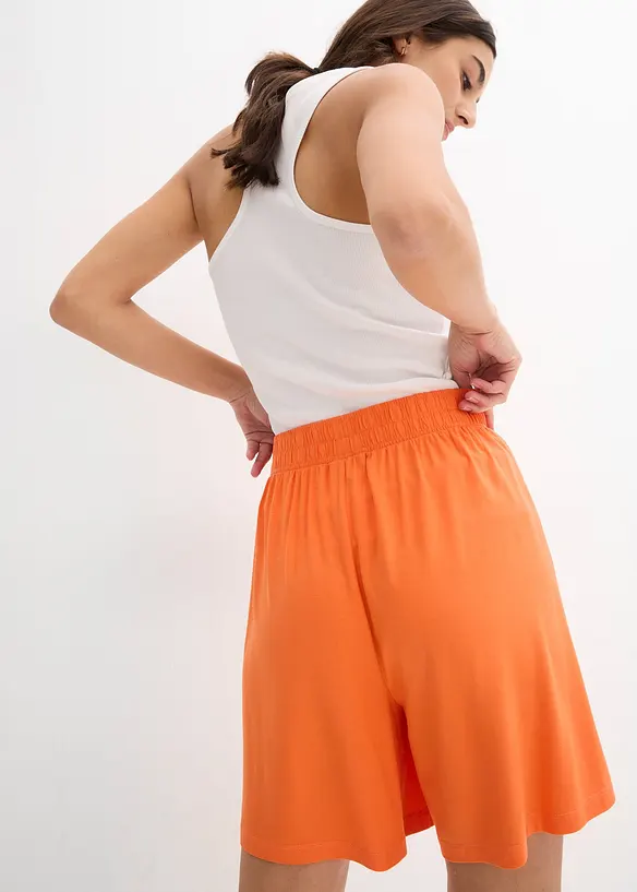 Shorts con elastico in vita in morbido misto viscosa, bonprix