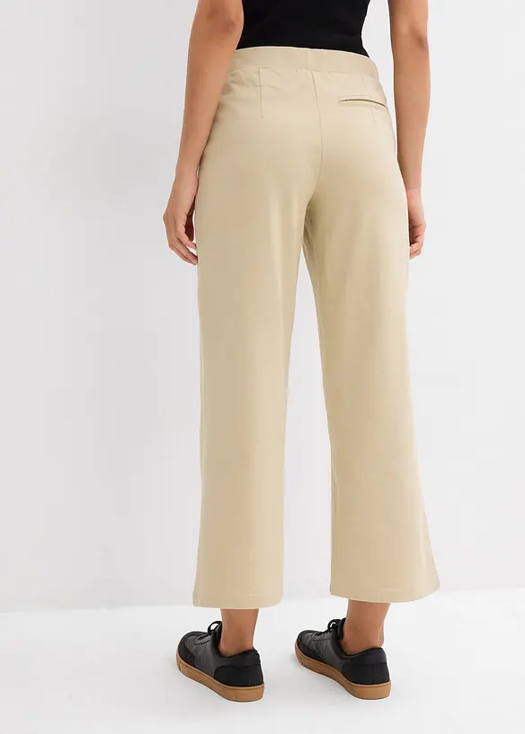 Pantaloni larghi in felpa, bonprix