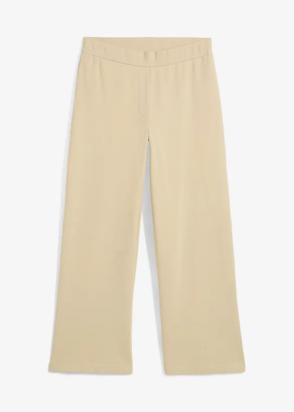 Pantaloni larghi in felpa, bonprix