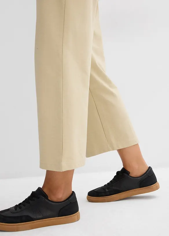 Pantaloni larghi in felpa, bonprix