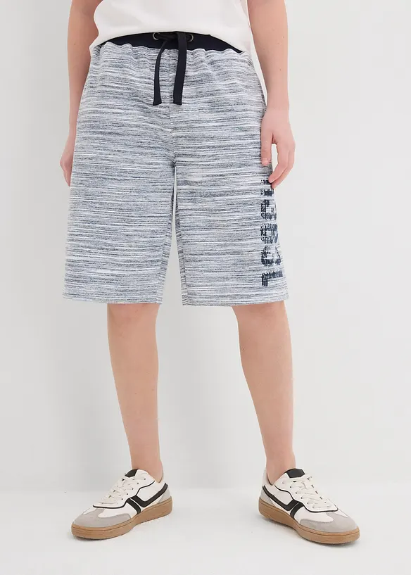 Bermuda  in felpa di misto cotone morbido, bonprix