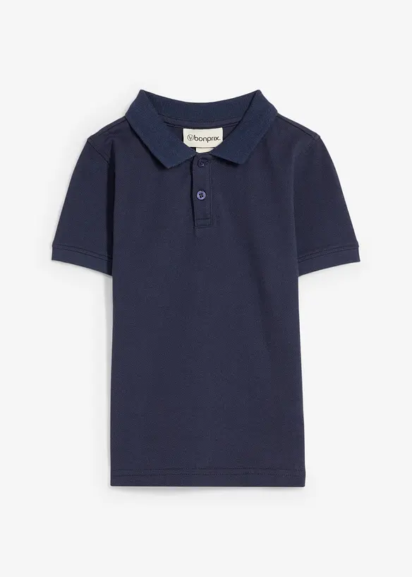 Polo in puro cotone a maniche corte, bonprix