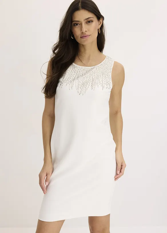 Abito a tubino con strass, bonprix