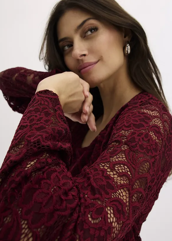 Cardigan in pizzo, bonprix