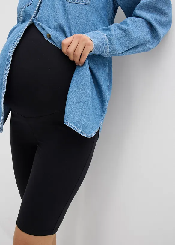 Pantaloncini pr&eacute;maman in cotone biologico (pacco da 2), bonprix