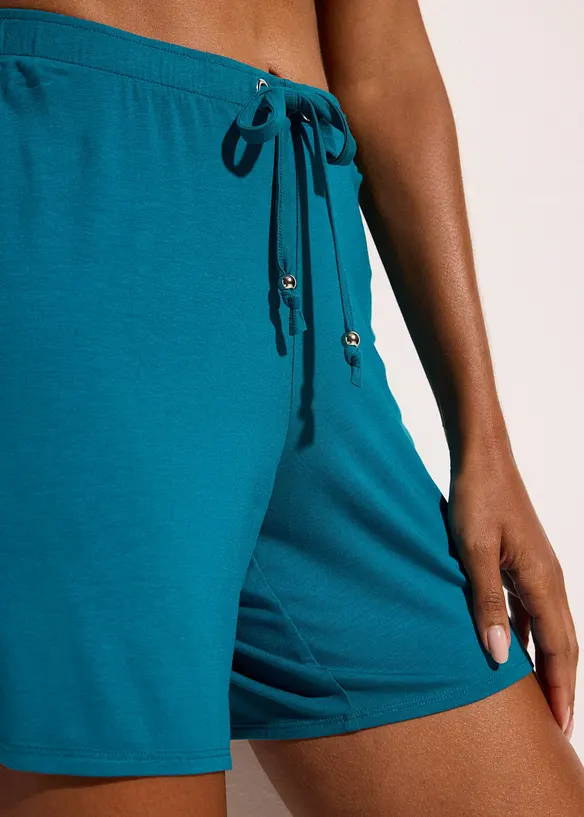 Pantaloncini da mare in misto viscosa fluente, bonprix