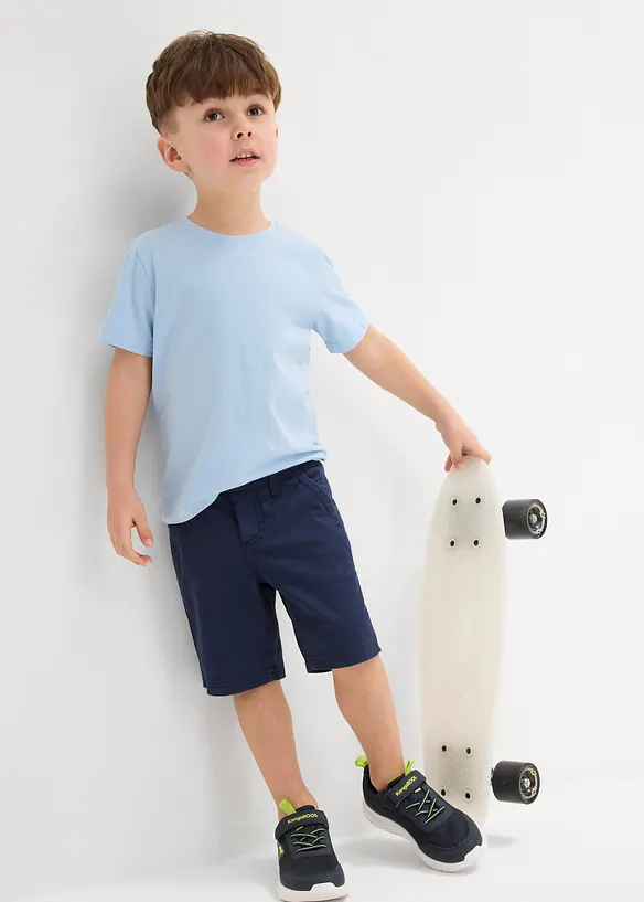 T-shirt in puro cotone (pacco da 3), bonprix