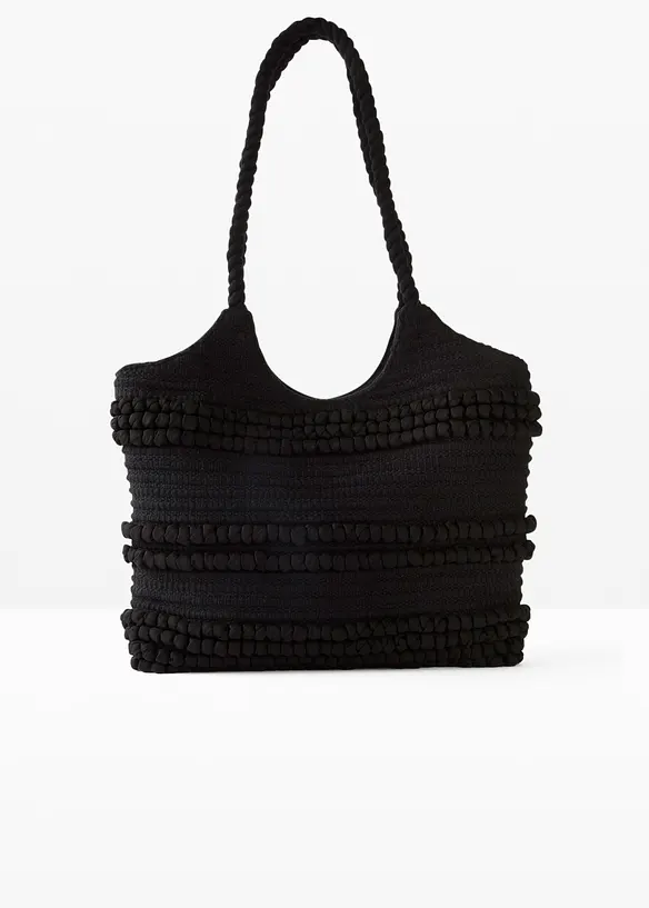 Borsa shopper in tessuto, bonprix