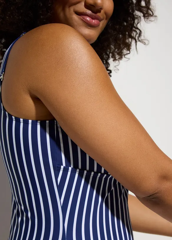 Costume intero con scollatura profonda ed effetto modellante medio, bonprix