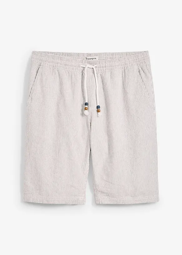 Bermuda in misto lino, regular fit, bonprix