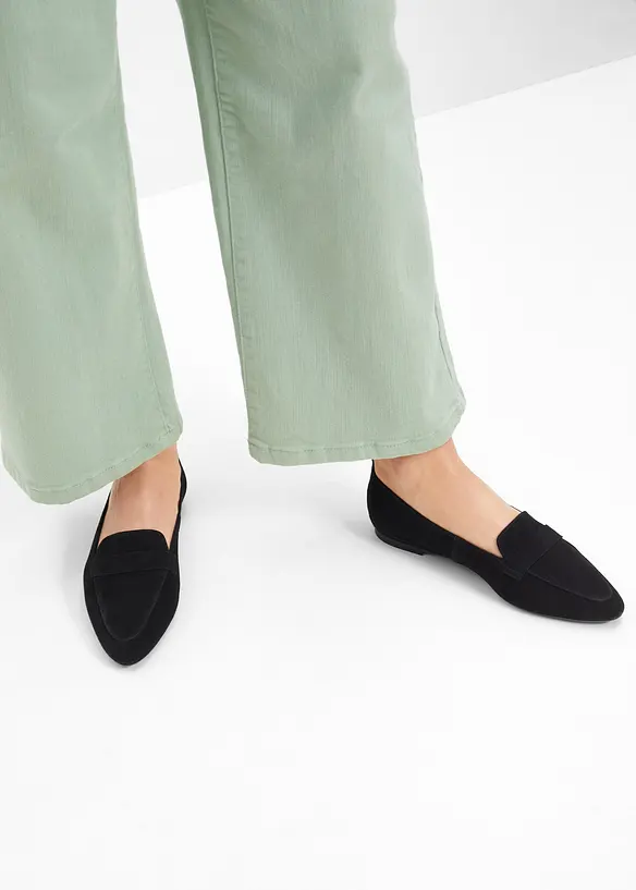 Mocassini in pelle, bonprix