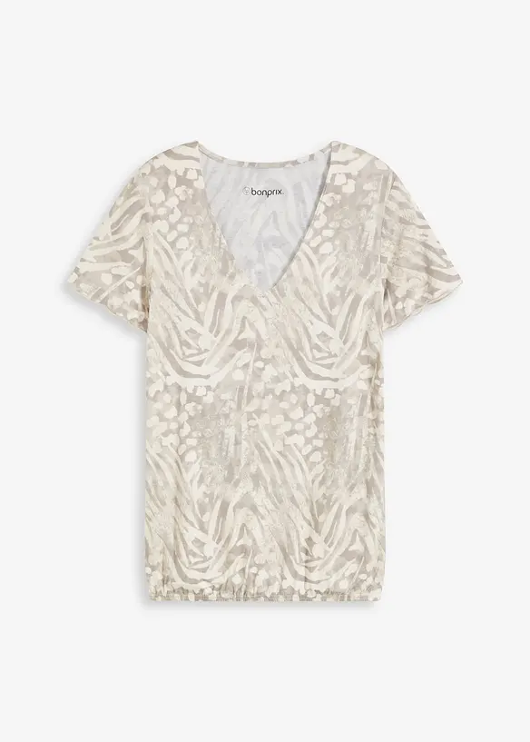 Maglia con fondo elasticizzato, bonprix