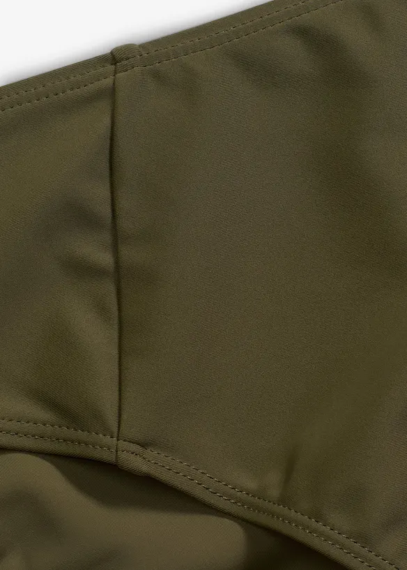 Slip per bikini sgambati a vita alta, bonprix