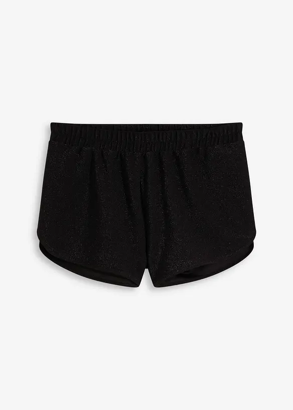 Shorts copricostume con filato glitterato, bonprix