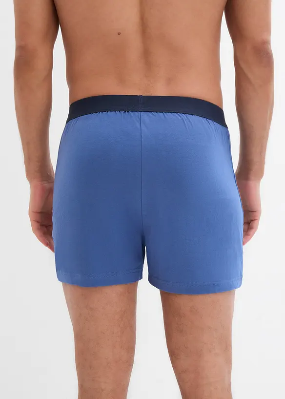 Boxer larghi in jersey di cotone (pacco da 4), bonprix