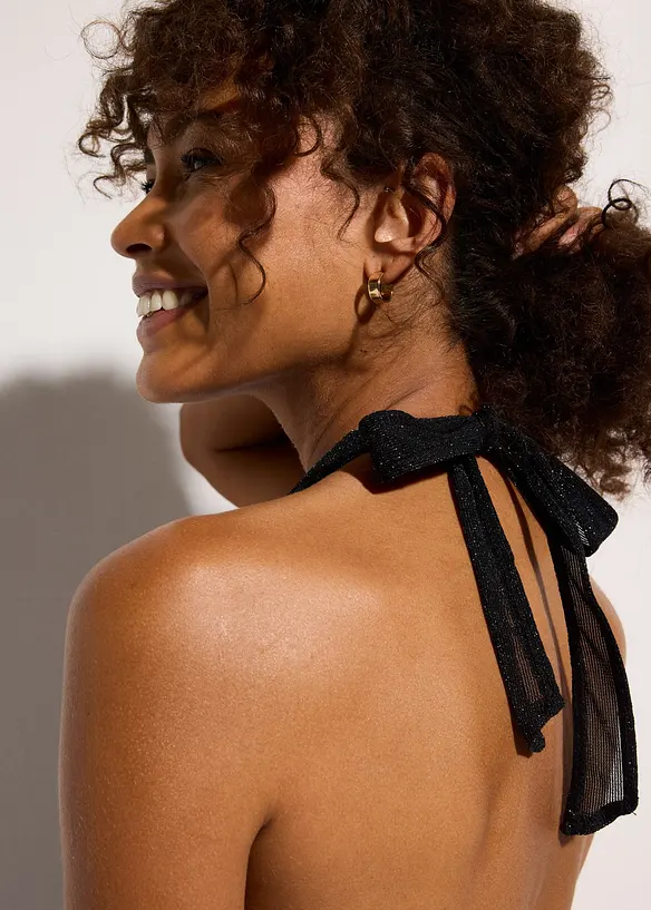 Tuta copricostume glitterata, bonprix