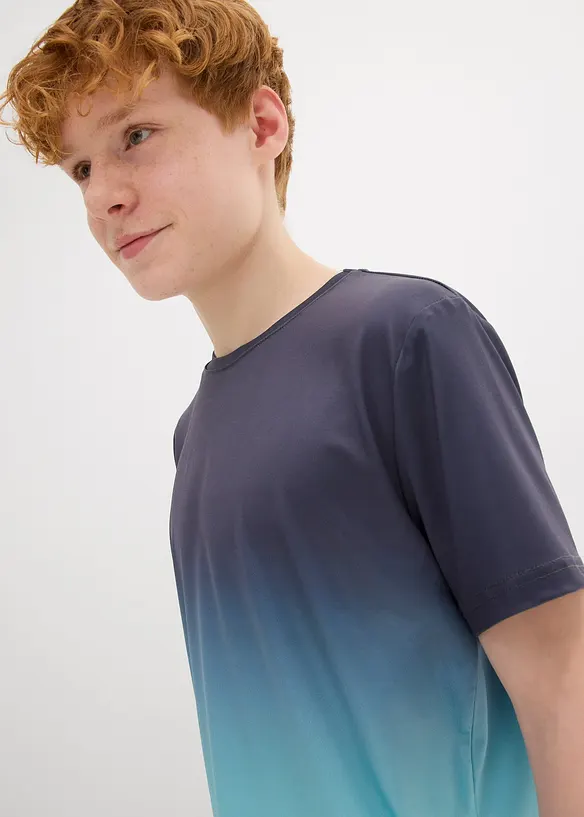 T-shirt per sport con colori sfumati, bonprix