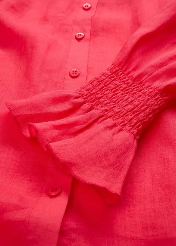 Camicia larga in ramiè, bonprix