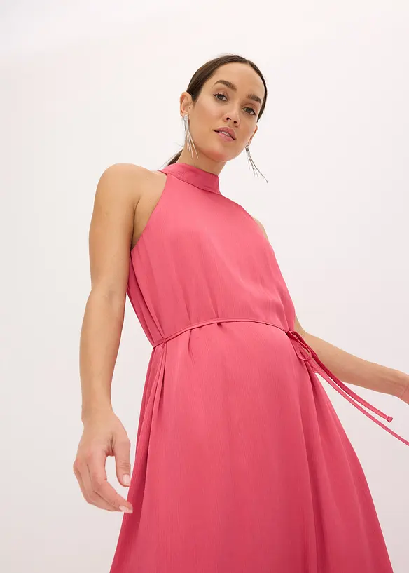 Abito midi con scollo all'americana, bonprix