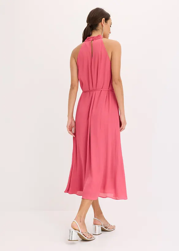 Abito midi con scollo all'americana, bonprix