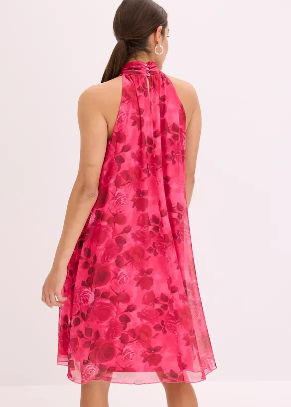Abito in mesh con fantasia, bonprix