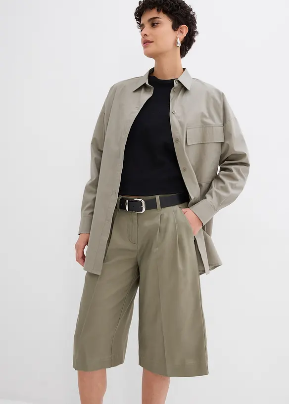 Bermuda in lyocell fluente, bonprix