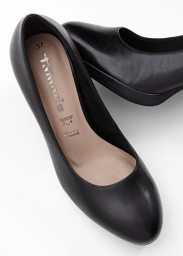 Décolleté in pelle Tamaris, Tamaris