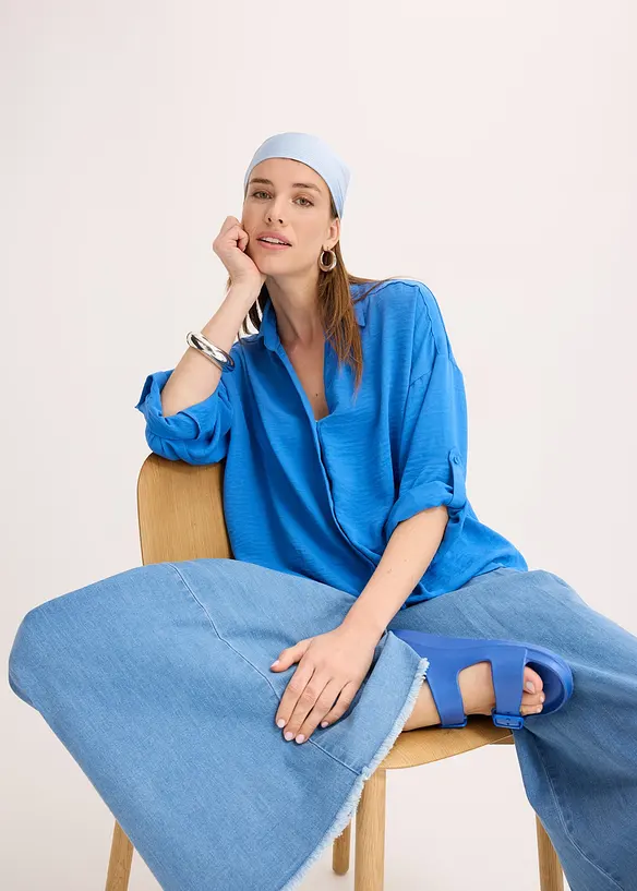 Blusa in crêpe leggero, bonprix