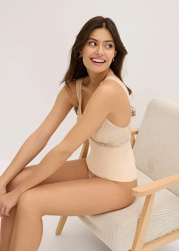 Top con effetto modellante medio, bonprix