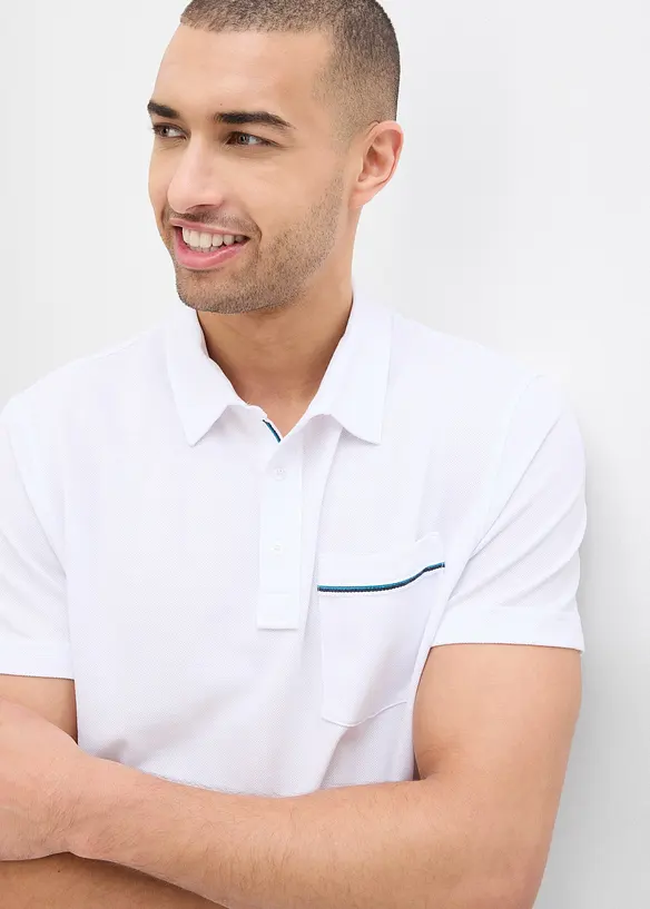 Polo in piquet di puro cotone biologico (pacco da 2), bonprix