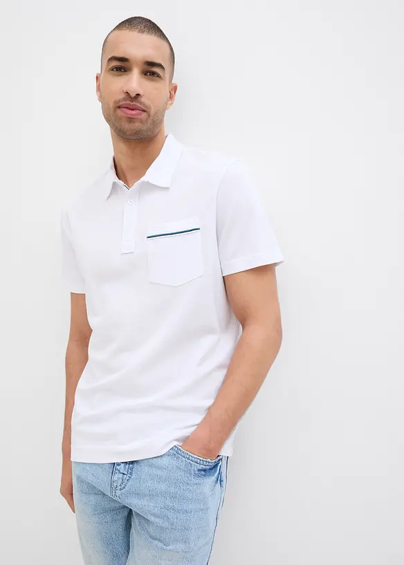 Polo in piquet di puro cotone biologico (pacco da 2), bonprix