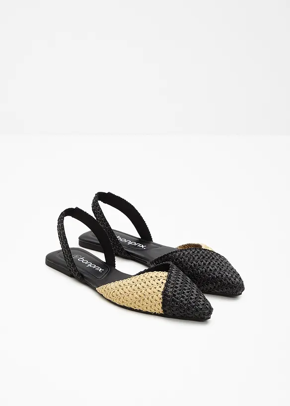 Ballerine con cinturino, bonprix