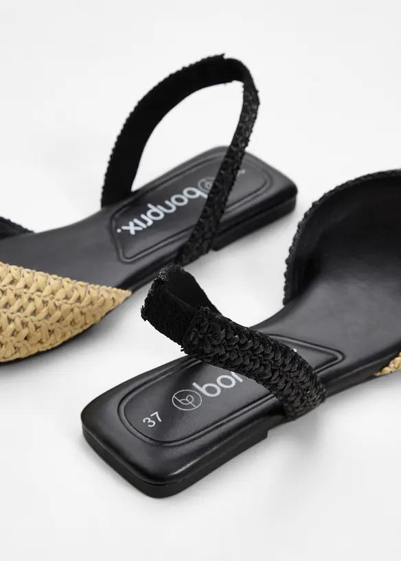Ballerine con cinturino, bonprix