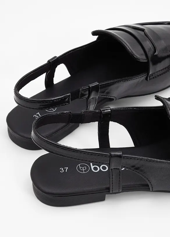 Mocassini slingback, bonprix