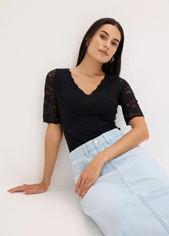 Body in pizzo, bonprix