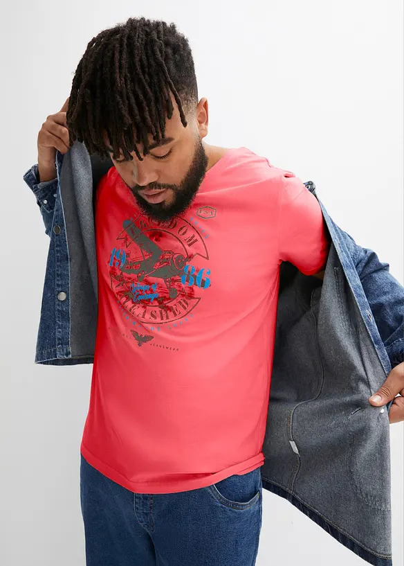 T-shirt in puro cotone biologico, bonprix