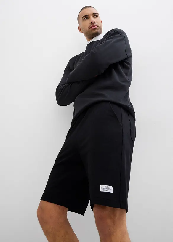 Bermuda in felpa (pacco da 2), bonprix