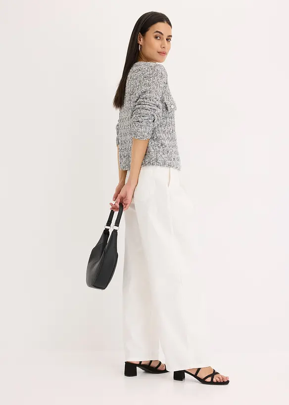 Cardigan in maglia bouclé, bonprix