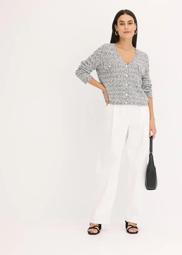 Cardigan in maglia bouclé, bonprix