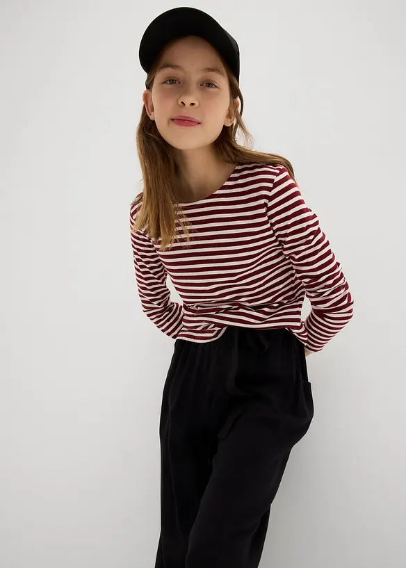 Pantaloni a palazzo in viscosa morbida, bonprix