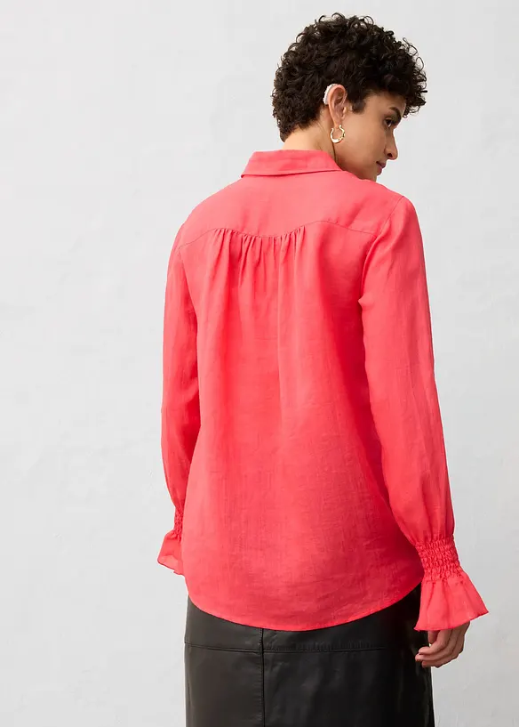 Camicia larga in ramiè, bonprix