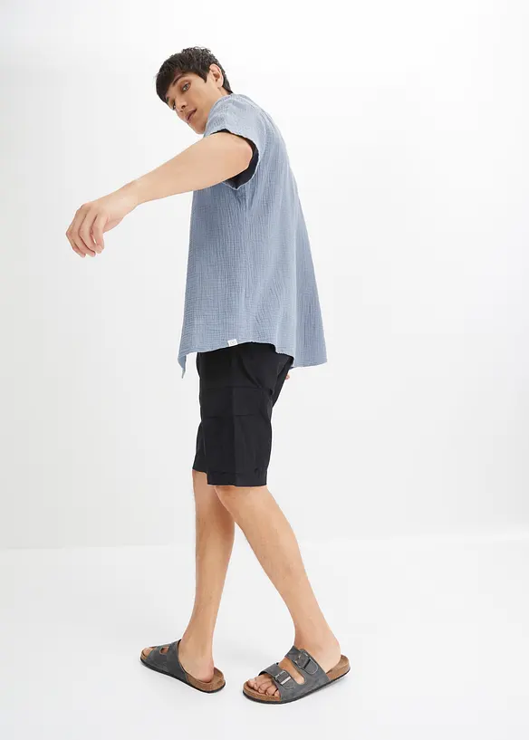 Bermuda cargo elasticizzati, regular fit, bonprix