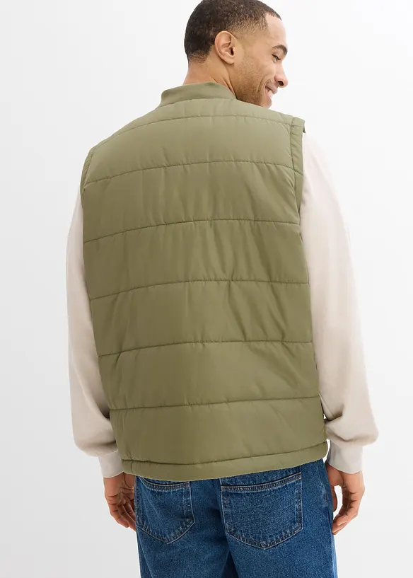 Gilet trapuntato, loose fit, bonprix