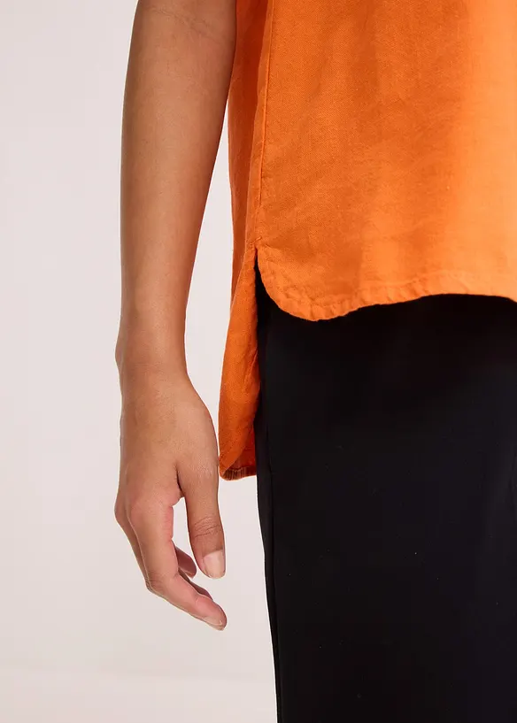 Camicia in misto viscosa fine, bonprix