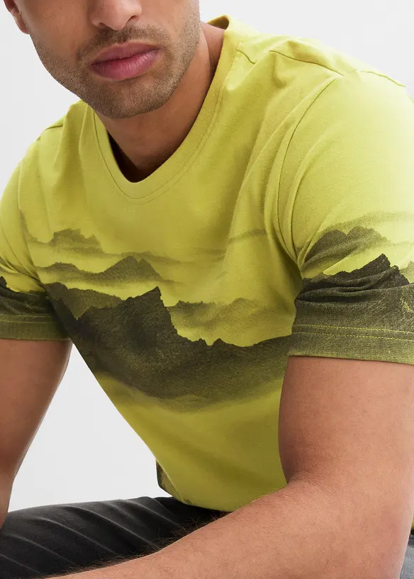 T-shirt in puro cotone, bonprix