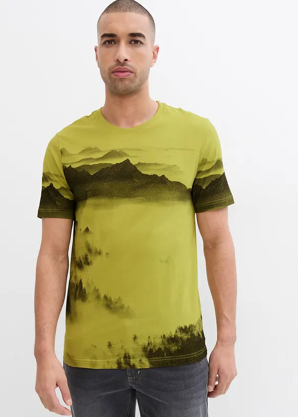 T-shirt in puro cotone, bonprix