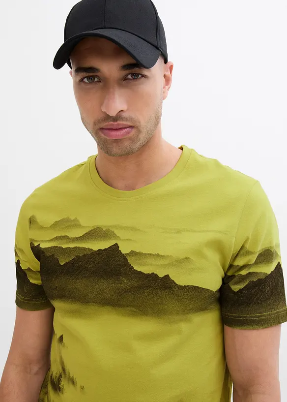 T-shirt in puro cotone, bonprix